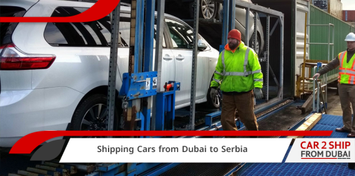 Shipping Cars from Dubai to Serbia