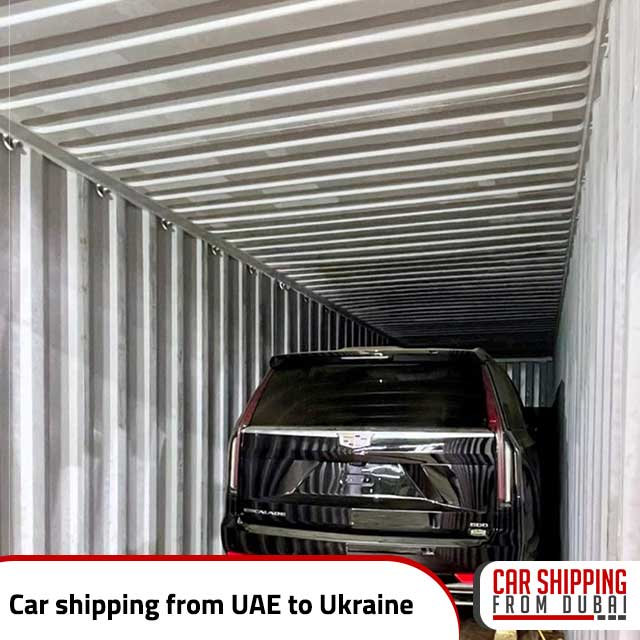 Car shipping from UAE to Ukraine