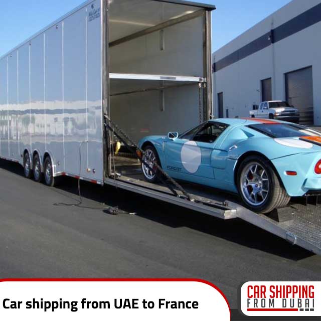Car shipping from UAE to France