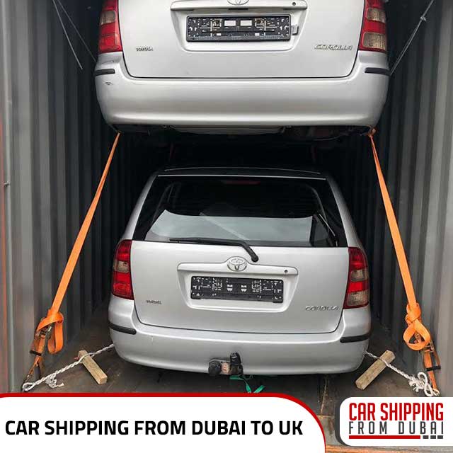 Car shipping from Dubai to UK