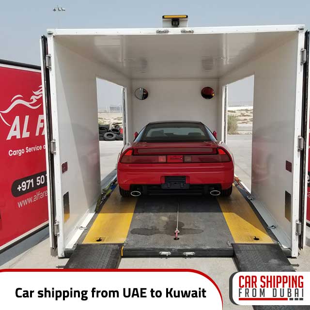 Car shipping from UAE to Kuwait