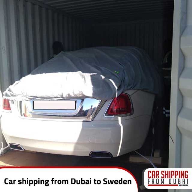 Car shipping from Dubai to Sweden