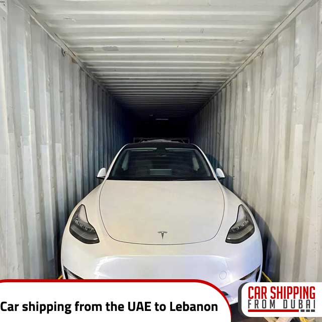 Car shipping from the UAE to Lebanon