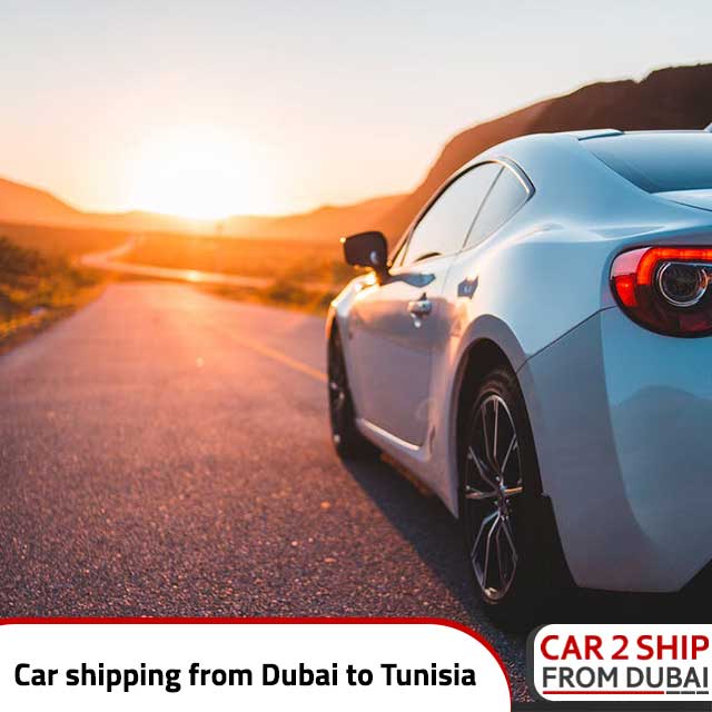 Car shipping from Dubai to Tunisia