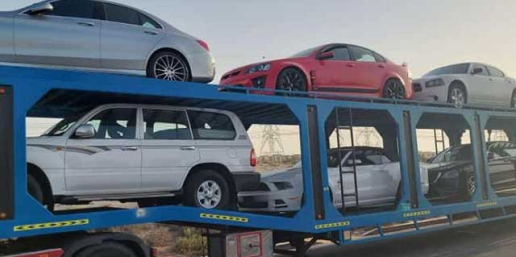 شحن سيارات من الامارات الى الاردن