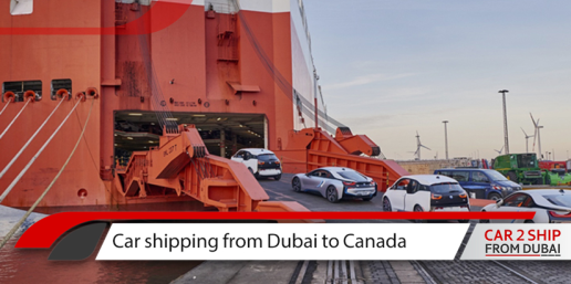 Car shipping from Dubai to Canada